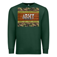 Sports Green army mom leopard glitter camouflage Premium Sweatshirt - BarkalooDesign