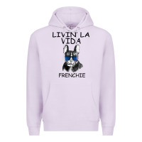 Lilac Livin' la vida Frenchie Premium Hoodie - Bettercallsaul