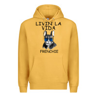 Mustard Livin' la vida Frenchie Premium Hoodie - Bettercallsaul