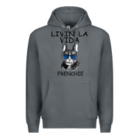 Rock Livin' la vida Frenchie Premium Hoodie - Bettercallsaul