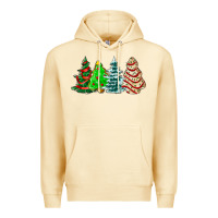 Pina Colada Christmas tree cakes and Christmas trees  ado Premium Hoodie - AdoDesignShop