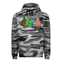 Slate Camo Christmas tree cakes and Christmas trees  ado Premium Hoodie - AdoDesignShop