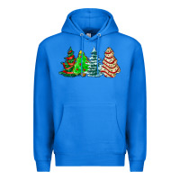 True Royal Christmas tree cakes and Christmas trees  ado Premium Hoodie - AdoDesignShop