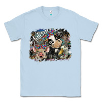 Dusty Blue Autism Classic Tee - SublimationCraftShop