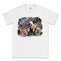 White Autism Classic Tee - SublimationCraftShop