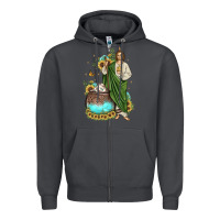 Smoke san judas coffee cup sunflower Zipper Hoodie - JahusDesignShop