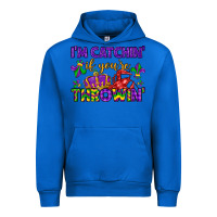 Cobalt i m catchin if you re throwin Urban Hoodie - LillyAllenDesigns