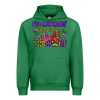 Emerald i m catchin if you re throwin Urban Hoodie - LillyAllenDesigns
