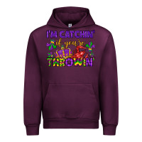 Mauve Wine i m catchin if you re throwin Urban Hoodie - LillyAllenDesigns