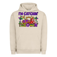 Pigment French Oak i m catchin if you re throwin Urban Hoodie - LillyAllenDesigns