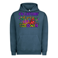 Pigment Midnight Navy i m catchin if you re throwin Urban Hoodie - LillyAllenDesigns