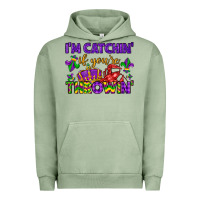 Pigment Oil Green i m catchin if you re throwin Urban Hoodie - LillyAllenDesigns