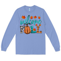 Colony Blue welcome fall Long Sleeve Tee - HRA Design Shop