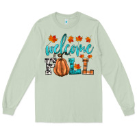 Matcha welcome fall Long Sleeve Tee - HRA Design Shop