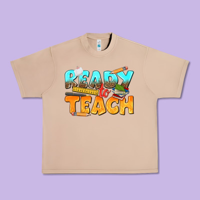 Ready To Teach Urban Heavy Tee Designed By Texasbilliewilder