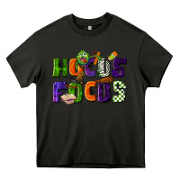Asphalt Hocus Focus Teacher Halloween Heavy Core Tee - LillyAllenDesigns