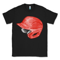 Black red baseball helmet fa element Classic Tee - FaDigitalArtStudio
