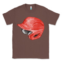 Chestnut red baseball helmet fa element Classic Tee - FaDigitalArtStudio