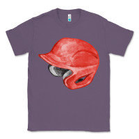 Lavender red baseball helmet fa element Classic Tee - FaDigitalArtStudio