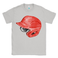 Moon Dust red baseball helmet fa element Classic Tee - FaDigitalArtStudio