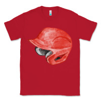 Red red baseball helmet fa element Classic Tee - FaDigitalArtStudio