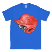 True Royal red baseball helmet fa element Classic Tee - FaDigitalArtStudio