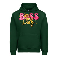 Forest Green boss lady Urban Hoodie - LillyAllenDesigns