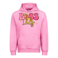 Fuchsia Pink boss lady Urban Hoodie - LillyAllenDesigns