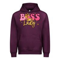 Mauve Wine boss lady Urban Hoodie - LillyAllenDesigns