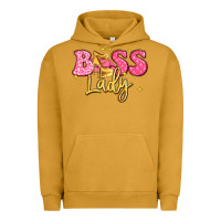 Pigment Peanut Butter boss lady Urban Hoodie - LillyAllenDesigns