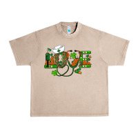 French Oak st patricks day love nurse Urban Heavy Tee - RanaPortraitStore