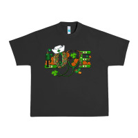 Pigment Black st patricks day love nurse Urban Heavy Tee - RanaPortraitStore