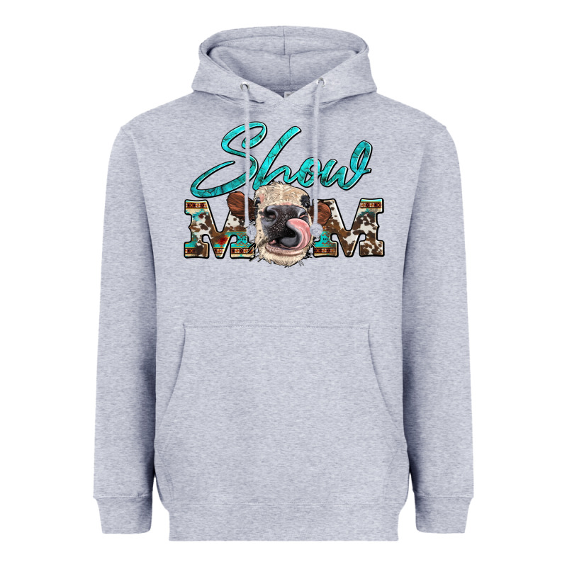 Show Mom Aztec Cowhide Heifer Heavyweight Hoodie by Artiststas | Teevron