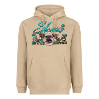 Mushroom show mom aztec cowhide heifer Heavyweight Hoodie - Artiststas