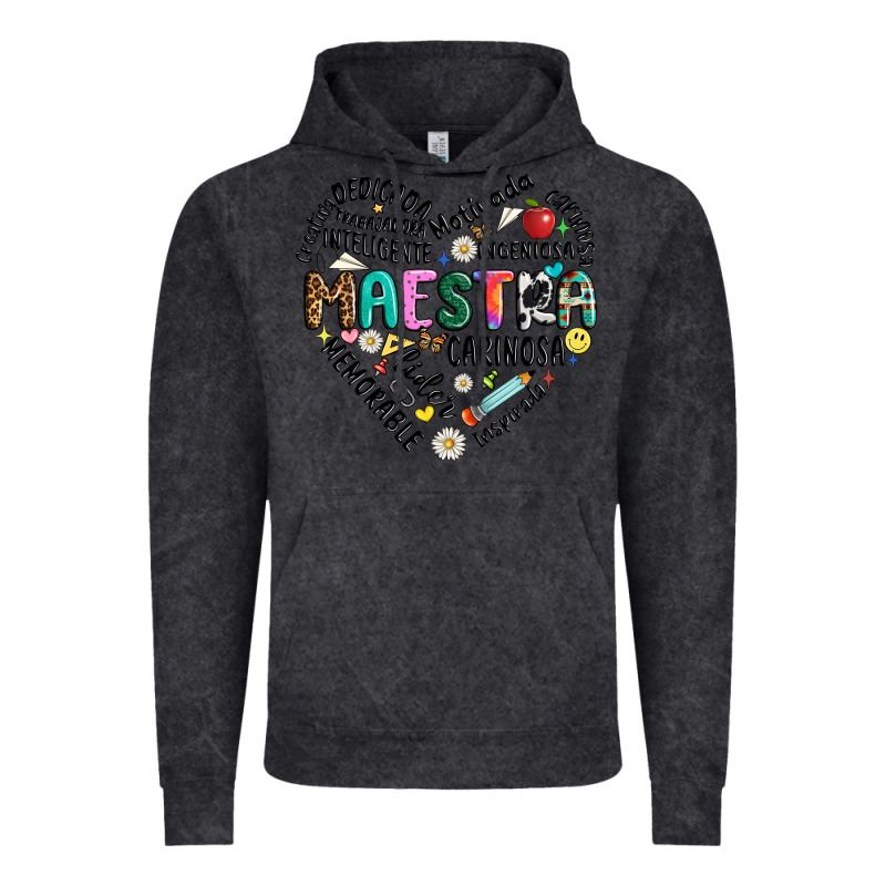 Retro Maestra Word Vintage Hoodie by JahusDesignShop | Teevron