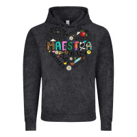 Vintage Black retro maestra word Vintage Hoodie - JahusDesignShop
