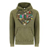 Vintage Olive retro maestra word Vintage Hoodie - JahusDesignShop
