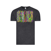 Vintage Black Mardi gras brush stroke Vintage Tee - RanaPortraitStore