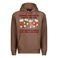 Chestnut stockings were hung by chimney Premium Hoodie - MaliasSmallBusiness