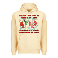 Pina Colada stockings were hung by chimney Premium Hoodie - MaliasSmallBusiness