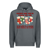 Rock stockings were hung by chimney Premium Hoodie - MaliasSmallBusiness