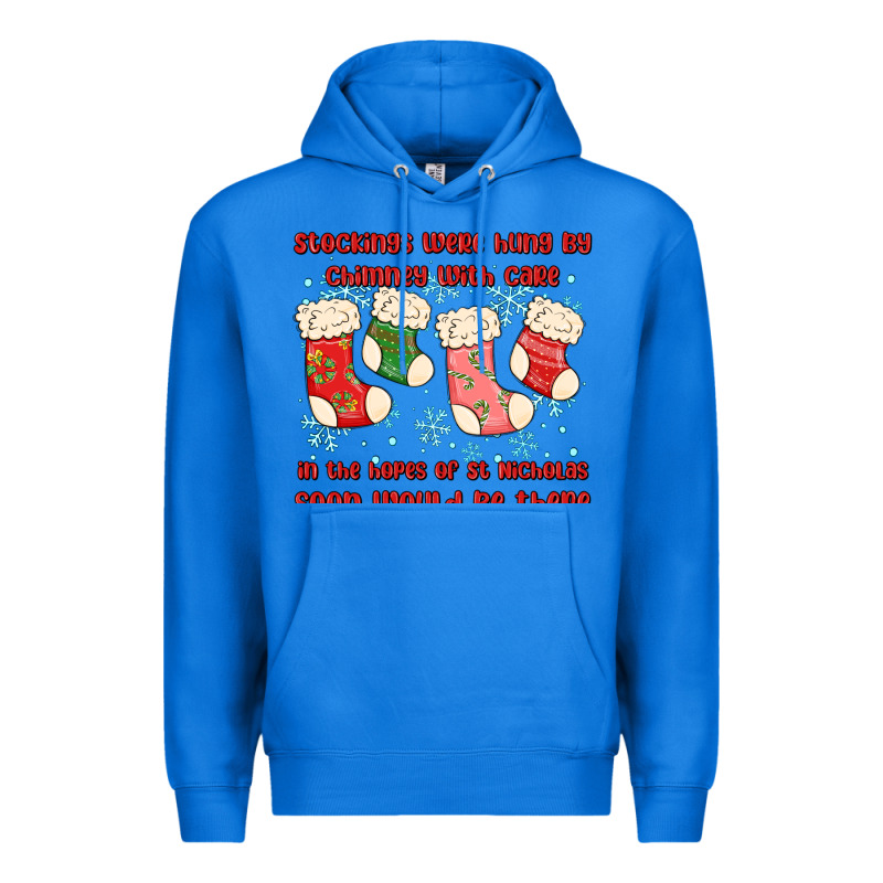 Stockings Were Hung By Chimney Premium Hoodie by MaliasSmallBusiness | Teevron