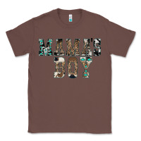 Chestnut Western Mama's Boy Classic Tee - CowhideDigitalArt