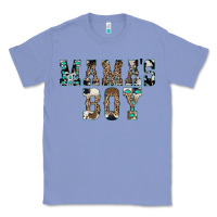 Colony Blue Western Mama's Boy Classic Tee - CowhideDigitalArt