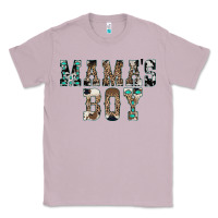 Lilac Western Mama's Boy Classic Tee - CowhideDigitalArt