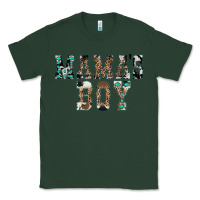 Sports Green Western Mama's Boy Classic Tee - CowhideDigitalArt
