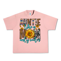 Salmon auntie like a mom only cooler Urban Heavy Tee - Zillion Design Studio
