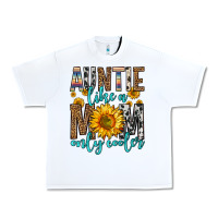 White auntie like a mom only cooler Urban Heavy Tee - Zillion Design Studio