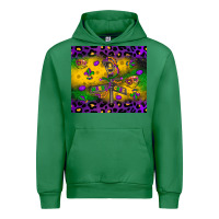 Emerald mardi gras street lights Urban Hoodie - LillyAllenDesigns