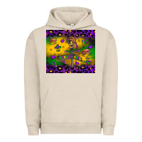 Pigment French Oak mardi gras street lights Urban Hoodie - LillyAllenDesigns